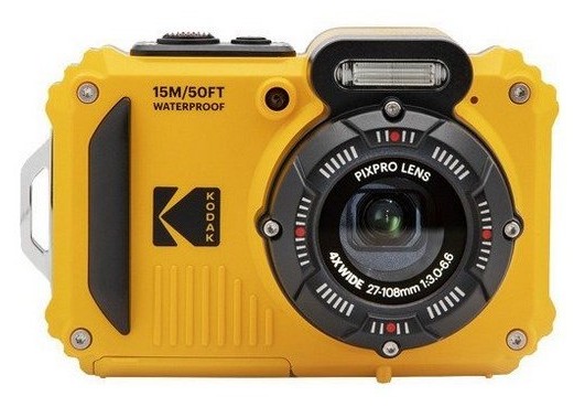 【送料無料】Kodak コダック デジタルカメラ 防水15m 耐衝撃2m PIXPRO WPZ2 イエロー コンパクトデジタルカメラ
