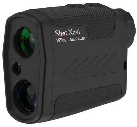 SHOT NAVI Voice Lazer Leo ゴルフ レーザー 距離計測器 ブラック 