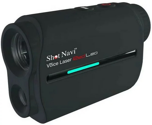 【送料無料】SHOT NAVI Voice Lazer RED Leo ゴルフ レーザー 距離計測器 ブラック 2242016 の通販は
