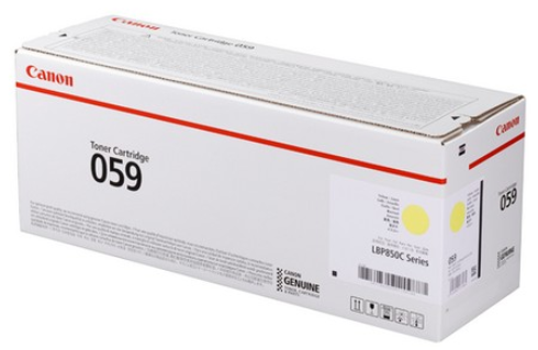 【送料無料】Canon キヤノン  トナーカートリッジ 059 Y(イエロー)  トナーカートリッジ  【キヤノン純正品】