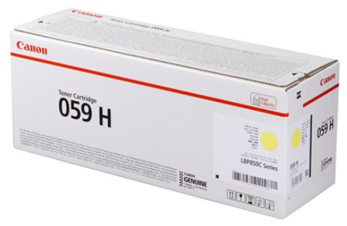 【送料無料】Canon キヤノン トナーカートリッジ 059H Y (イエロー) トナーカートリッジ 【キヤノン純正品】