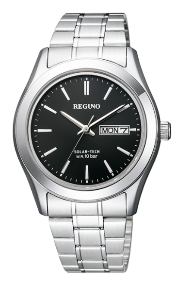 【送料無料】CITIZEN・シチズン時計 REGUNO・レグノ ソーラーテック KM1-211-51 メンズスタンダードウオッチ