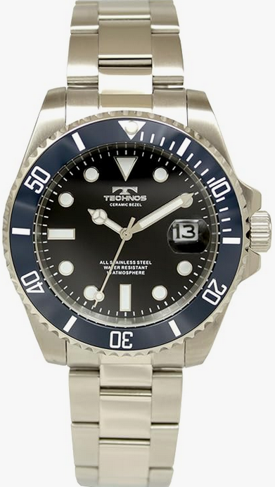 【送料無料】TECHNOS SWISS テクノス男性用 ステンレス 10気圧防水腕時計 T6C00NBの通販は 7,739円