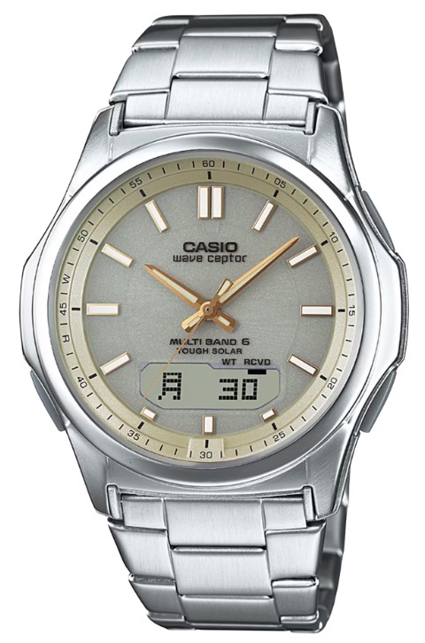 【送料無料】【国内正規品】CASIO・カシオ WVA-M630D-9AJF ソーラー電波時計 waveceptor ウェブセプター マルチバンド6 WVA-M630D-9AJF