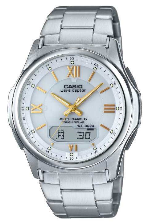 【送料無料】【国内正規品】CASIO・カシオ WVA-M630D-7A2JF ソーラー電波時計 waveceptor マルチバンド6 WVA-M630D-7A2JF