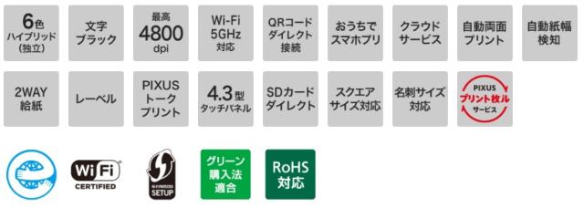 【送料無料】キヤノン Canon インクジェット複合機 PIXUS TS8830 BK インクジェットプリンター