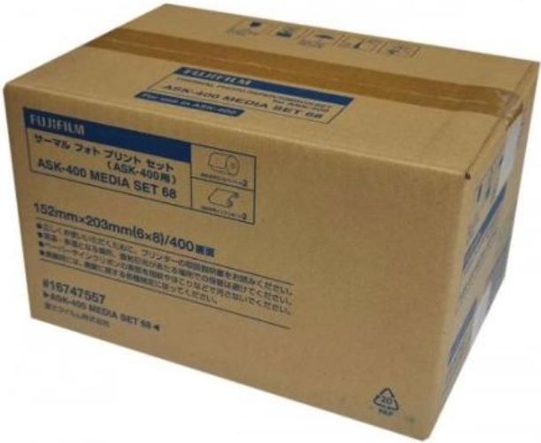 【送料無料】フジフィルム サーマルフォトプリントセット ASK-400 MEDIA SET 68 ASK-400用