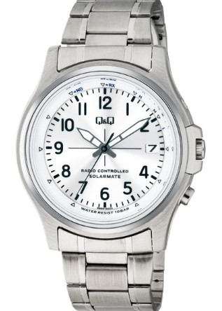 【送料無料】シチズン時計 Q＆Q 電波ソーラー電源機能搭載 腕時計 HG18-214 ホワイトの通販は 6,042円