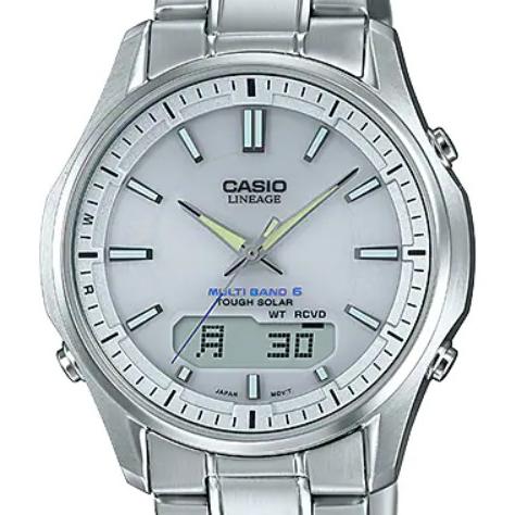 [送料無料] [国内正規品] CASIO カシオ LINEAGE  電波ソーラー マルチバンド 6 腕時計 LCW-M100DE-7AJF　電波　ソーラー　父の日_1