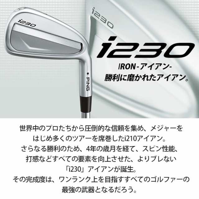 ピン ゴルフ PING i230 アイアン PING TOUR 2.0 CHROME I 単品 日本