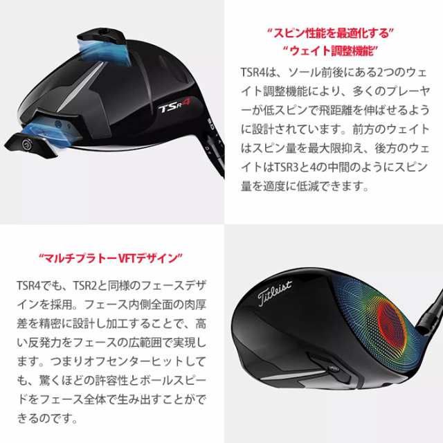 メーカーカスタム】Titleist タイトリスト TSR4 ドライバー フジクラ VENTUS BLUEの通販はau PAY マーケット -  ゴルフショップ ウィザード au PAY マーケット店