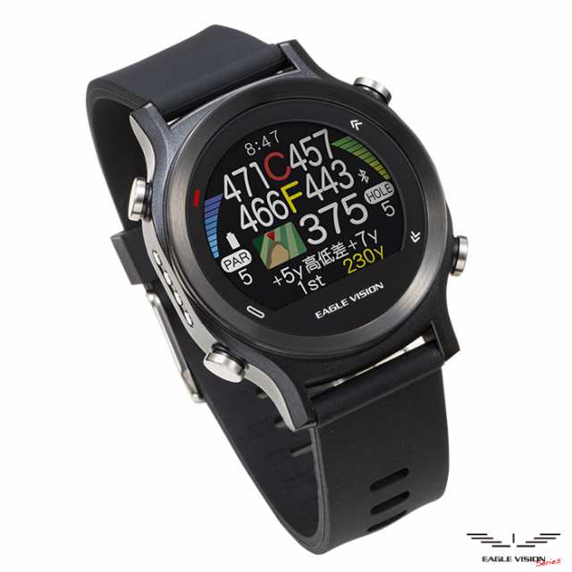 イーグルビジョン EV-933 Watch ACE 腕時計型GPSゴルフナビ EAGLE VISION ウォッチ エース 朝日ゴルフ 【代引き不可】 