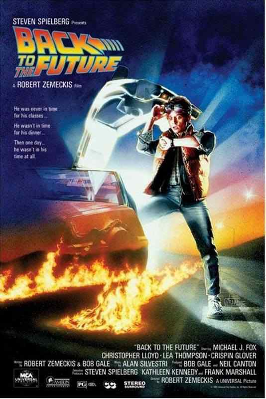 バック・トゥ・ザ・フューチャー 映画ポスター 軽量アルミ製フィットフレーム付 91.5×61cmの通販は