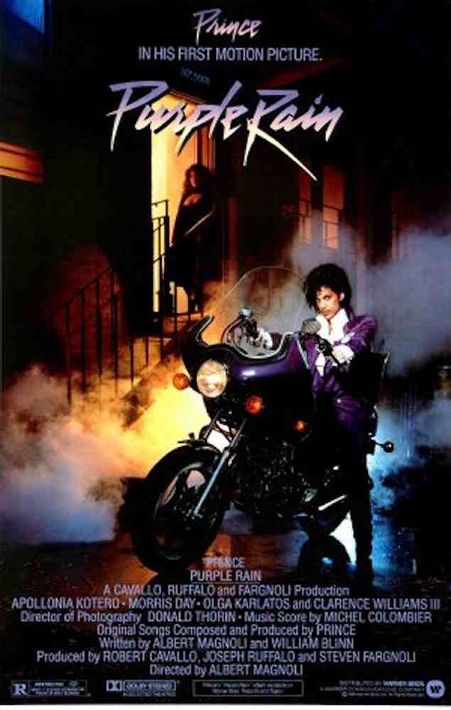 PRINCE PURPLE RAIN USオリジナル盤LP ポスター付 - 洋楽