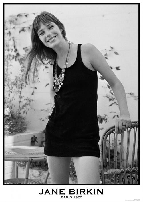 ジェーン・バーキン ポスター JANE BIRKIN 軽量アルミ製フィットフレーム付 84.1×59.4cmの通販は 4,859円