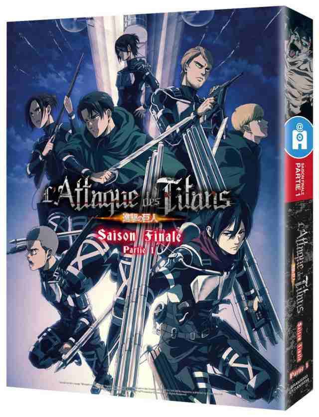 進撃の巨人 ファイナルシーズン 4期 Part.1 コンプリート DVD-BOX アニメ 全巻セット しんげきのきょじん 諫山創 少年漫画 パニック  送料｜au PAY マーケット