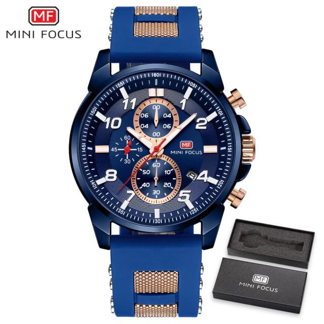 Minifocus腕時計メンズ防水ファッション高級ブランドスポーツ時計メンズ腕時計クォーツ Gold Blue With Boxの通販はau Pay マーケット Happysmile Shop Minifocus腕時計メンズ防水ファッション高級ブランドスポーツ時計メンズ腕時計クォーツ Gold Blue With Boxの通販はau Pay マーケット Happysmile Shop