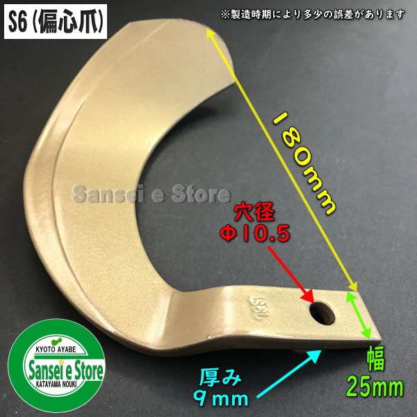 東亜重工製 シバウラ トラクター用 スーパーゴールド爪セット 36 東亜重工製 シバウラ トラクター用 スーパーゴールド爪セット 36