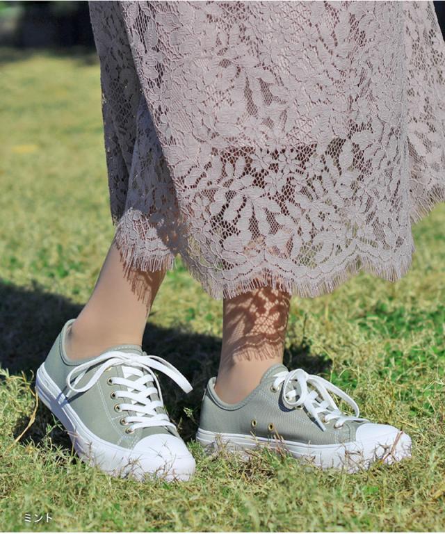 新色 スニーカー アースミュージック エコロジー 靴 レディース シンプル キャンバス 外羽根 スリッポン 2way ローカット Earth Music Eの通販はau Pay マーケット La Luna ラルーナ 究極のプレーンパンプス取扱いのシューズ専門店