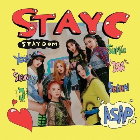 【メール便送料無料】STAYC/ STAYDOM -2nd Single Album (CD) 韓国盤 ステイシー