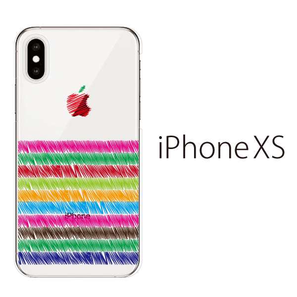 スマホケース Iphonexs スマホカバー 携帯カバー Iphoneケース アイフォン ハード カバー 色塗り リンゴの通販はau Pay マーケット ケータイ屋24