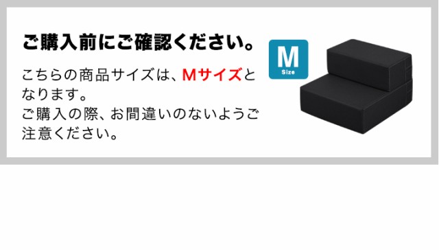 犬 階段 ステップ 2段 ドッグステップ 硬め Mサイズ 幅40cm 抗菌 防臭