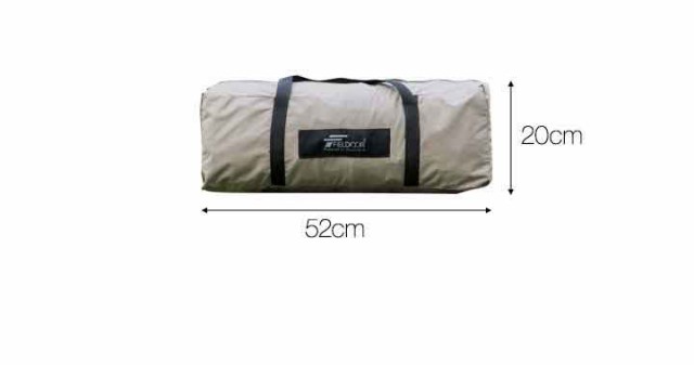 FIELDOOR ツーポールテント T/C 270 パップテント ワイド 2.7m