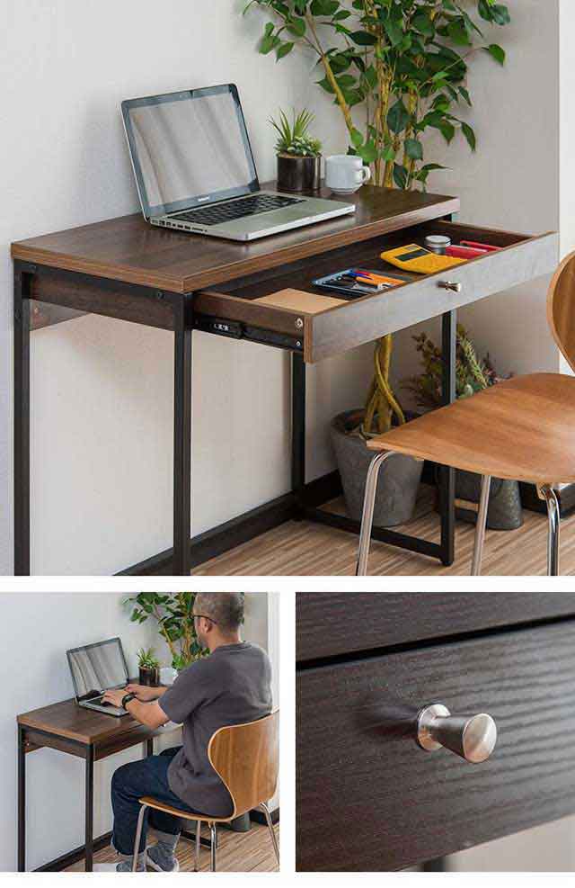 折りたたみデスク パソコンデスク ゲーミングテーブル80cm x 50cm 2台