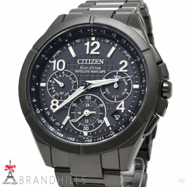 シチズン アテッサ エコドライブ GPS衛星電波 スーパーチタニウム CC9075-52F F900- T023525 CITIZEN 美品 【中古】