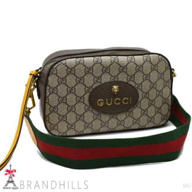 グッチ ショルダーバッグ ネオ ヴィンテージ GGスプリーム メッセンジャー 476466 GUCCI 極美品 【中古】