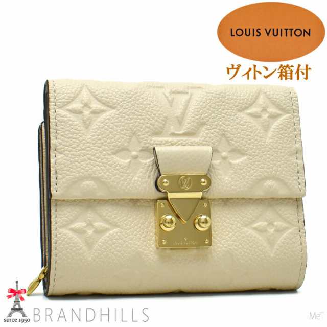 ルイヴィトン ポルトフォイユ メティス コンパクト アンプラント クレーム M81071 LOUIS VUITTON ほぼ未使用 【中古】