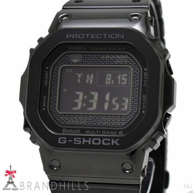 カシオ G-SHOCK フルメタル ソーラー電波 スマフォリンク デジタル SS GMW-B5000GD-1JF CASIO 極美品 【中古】