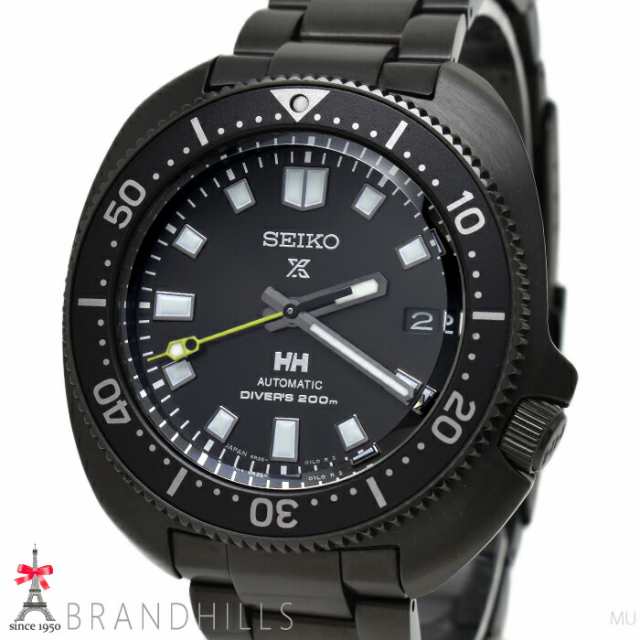 セイコー プロスペックス HELLY HANSENコラボ ダイバー 自動巻き 200m SBDC181 6R35-02G0 SEIKO ほぼ未使用 【中古】