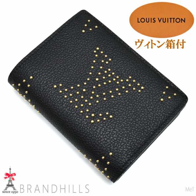 ルイヴィトン ポルトフォイユ クレア モノグラム アンプラント ノワール スタッズ M82902 LOUIS VITTON 未使用新品 【中古】