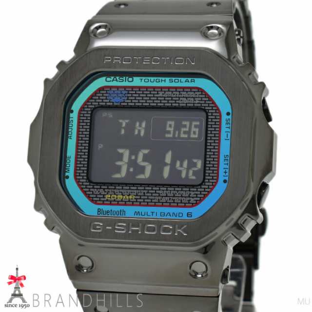 カシオ G-SHOCK フルメタル ソーラー電波 スマートフォンリンク  GMW-B5000BPC-1JF CASIO ほぼ未使用 【中古】の通販は