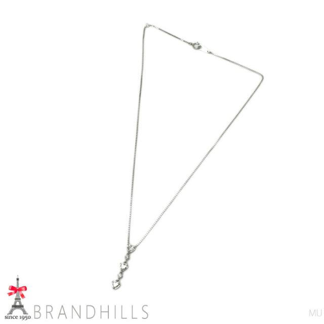 マキ ジュエリーマキ ダイヤモンド 0.63ct 0.07ct ネックレス PT850