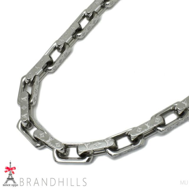 ルイヴィトン ネックレス・チェーン モノグラム M00307 シルバー