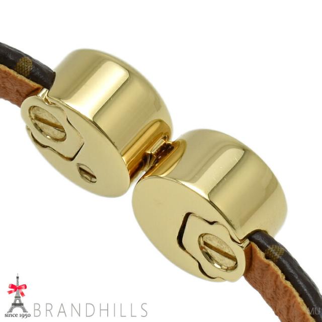 【新品•未使用】Louis Vuitton ブレスレット 楽天市場】中古 ルイヴィトン ブレスレット ロゴマニア M68077