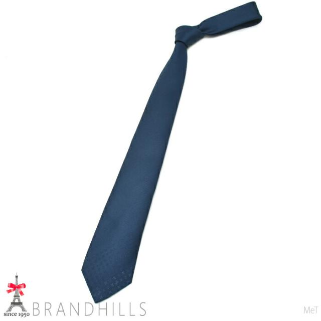 未使用 ネクタイ シルク100% LOUIS VUITTON ルイヴィトン ブランドロゴ