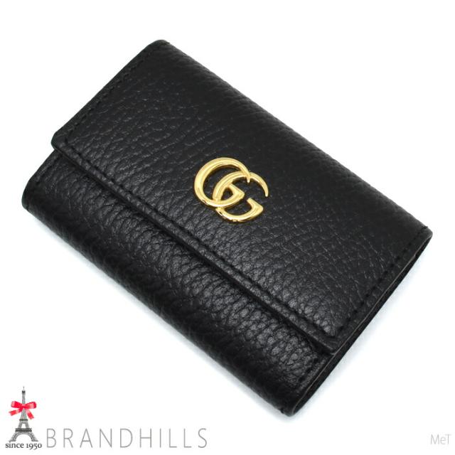 GUCCI | グッチ GGマーモント 6連キーケース 456118 ブラック 楽天市場】グッチ 456118 キーケース 6連 GGマーモント ダブルG