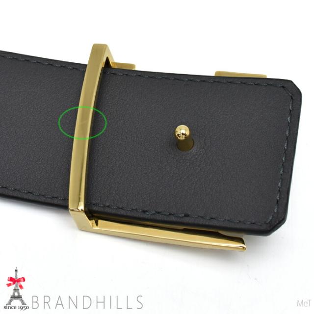 【美品】 LOUIS VUITTON M0333 ダミエ 40MM レザーベルト ヴィトン ベルトLVダミエ 40MM リバーシブル M0333 レザー