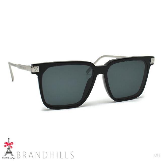 ルイヴィトン サングラス LV ライズ スクエア 56□15 150 Z1667E LOUIS VUITTON 極美品 【中古】