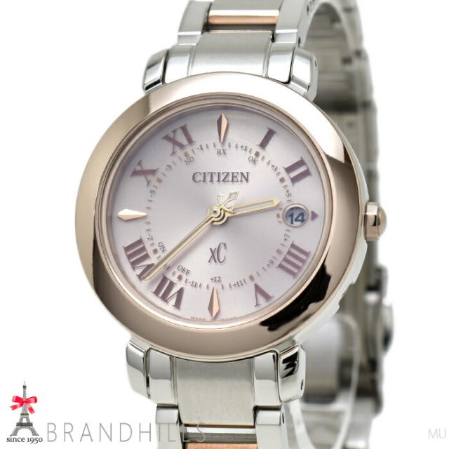 美品 シチズン クロスシー ティタニア ハッピーフライト 電波 エコ