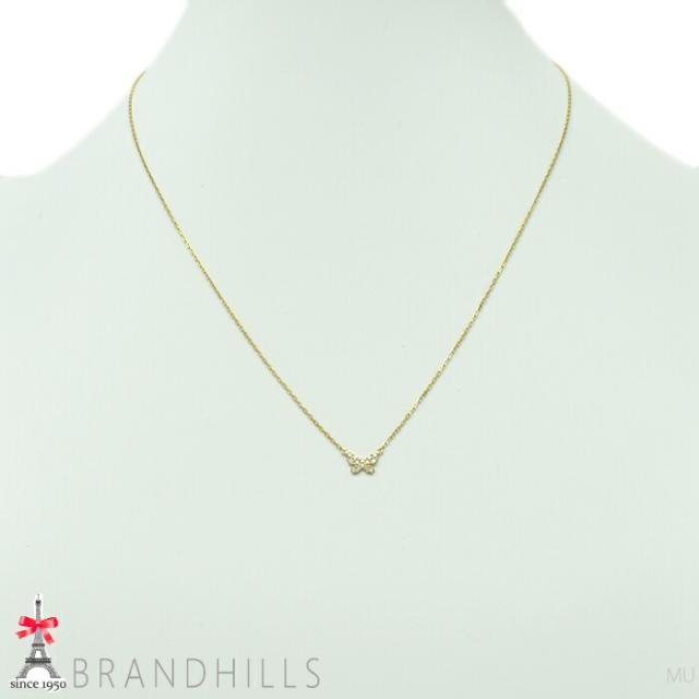 AHKAH アーカー バタフライパヴェ ダイヤ ゴールド ネックレス