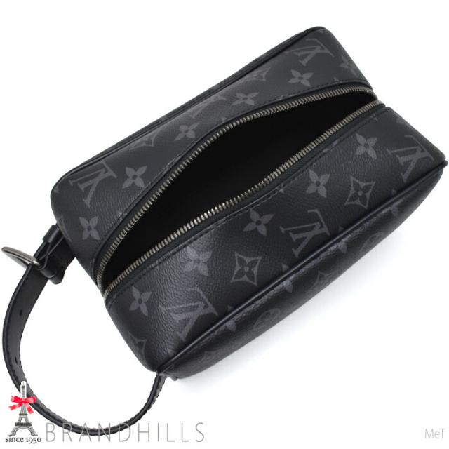 LOUIS VUITTON ポーチ エクリプス ロッカー ドップキット ブラック Locker Dopp Kit Monogram Eclipse Canvas - Travel M83113 | LOUIS