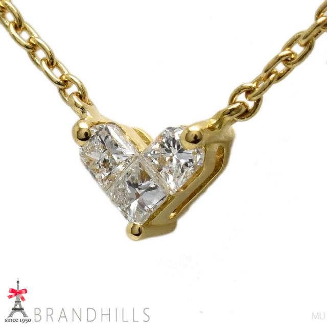 STAR JEWELRY ミステリアスハート K18 ダイヤモンド 0.10ct