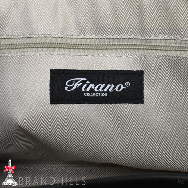 フィラノ トラディショナルカラー ハンドバッグ レディース 合成皮革 ブラック 2WAY ショルダー 403071 FIRANO 新品