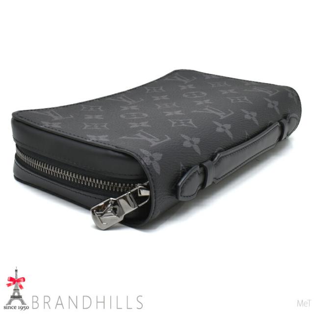 ルイヴィトン 長財布 メンズ ジッピーXL モノグラム エクリプス