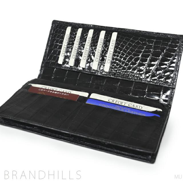 【美品】クロコダイル　長財布　無双　シャイニング加工 JRAタグつき 美品】クロコダイル 長財布 無双 シャイニング加工 JRAタグつき - メルカリ