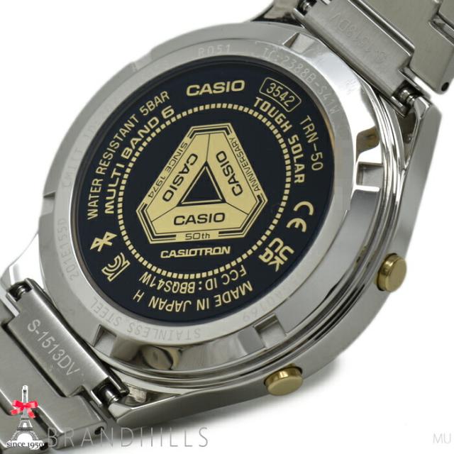 オーダー品 カシオ 腕時計 カシオトロン復刻限定モデル ソーラー電波 モバイル